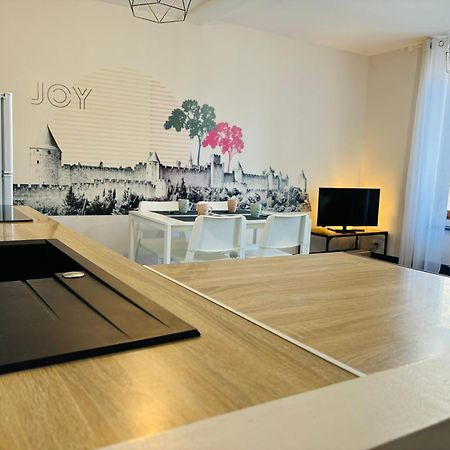 Spacieux, Climatise, Quartier Calme, Proche Chateau, Le Cocon De Joy Carcassonne Exteriér fotografie